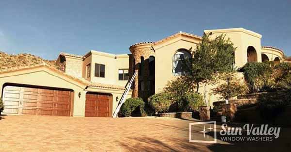 Residential Window Cleaning in Scottsdale, Phoenix and surrounding area
